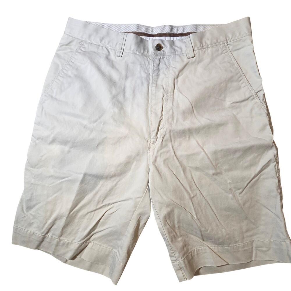 Caribbean Men's Shorts Light Khaki sz 32, inseam 9"